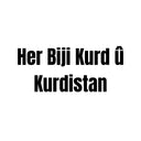 Her Biji Kurd û Kurdistan - Autosticker