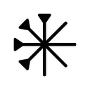 Yezidisches Symbol - Autosticker