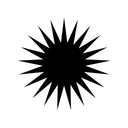 Kurdische Sonne Autosticker
