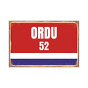 Türkische Städte PosterSchild
