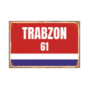 Türkische Städte PosterSchild