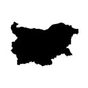 Bulgarien Landkarte Autosticker