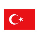 Türkische Flagge - PosterSchild