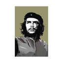 Che Guevara Olivgrün PosterSchild