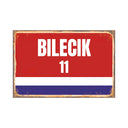 Türkische Städte PosterSchild