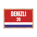 Türkische Städte PosterSchild