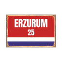 Türkische Städte PosterSchild