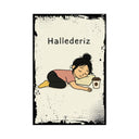 Hallederiz - Wandschild