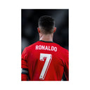 Cristiano Ronaldo 7 Poster Sign