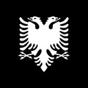 Albanischer Doppelkopfadler - Autosticker