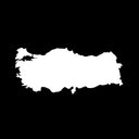 Türkei Landkarte - Autosticker