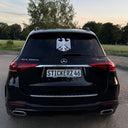 Deutscher Adler Autosticker