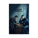 Messi & Ronaldo - Goats PosterSchild