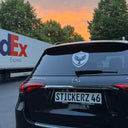 Amedspor Logo Autosticker