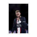 Neymar Psg "Psssht" Poster Sign