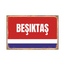 „ Beşiktaş" Retro Wandschild