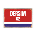 Türkische Städte PosterSchild