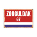 Türkische Städte PosterSchild