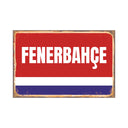 „Fenerbahçe" Retro Wandschild