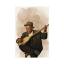 Aşık Veysel "beige" - Posterschild