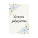 "Sen benim gökyüzümsün" Wandschild